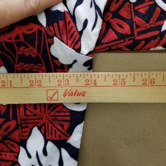 MAUI LEGEND Hibiscus Hawaiian Shirt sz Large - Picture 6 of 7